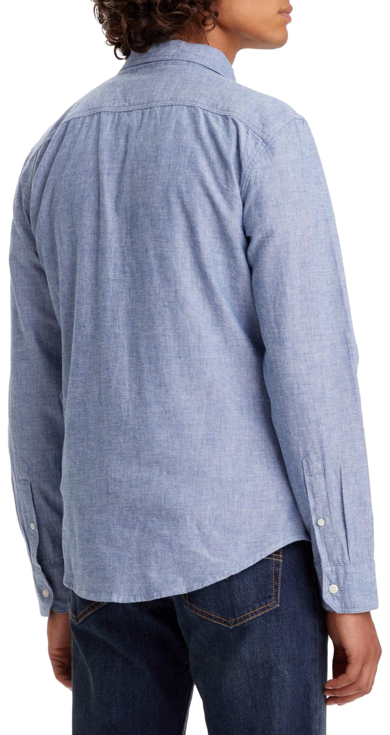 Levi's Herren Hemd Battery Housemark mit Logo, Slim Fit, Blau (Navy Peony), XS 2