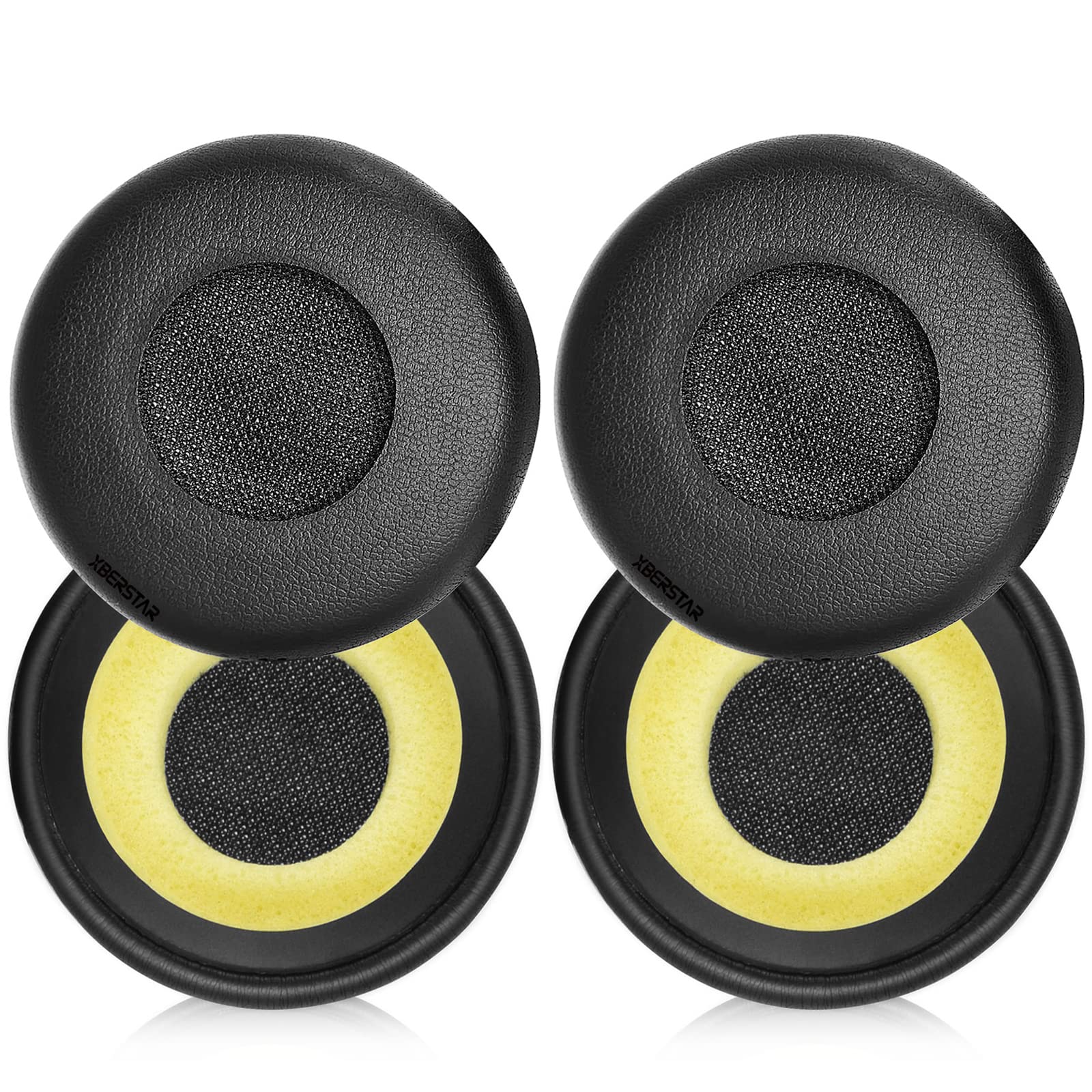 Replacement Earpads for Jabra Evolve Replacement earpads Cushion Cover Pillow for Jabra Evolve 20 20se 30 30II 40 65 65+ (2pairs) — image 1