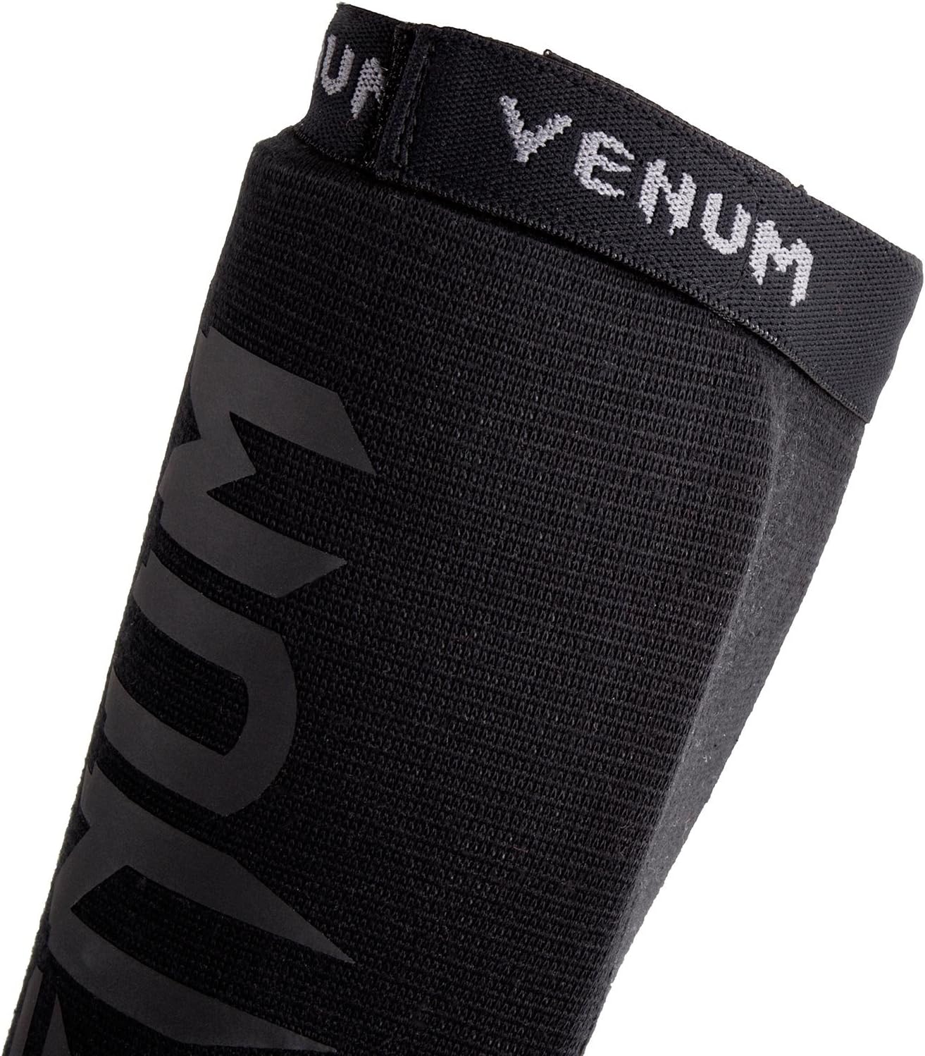 Venum Kontact Shinguards - Black/Black, One Size : Sports & Outdoors