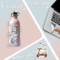 200 PCS Funny Holographic Stickers for