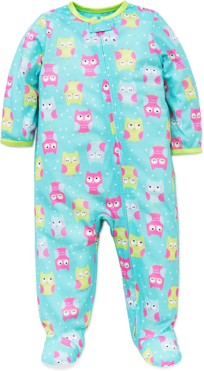 zipper footie pajamas