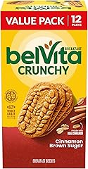 belVita Breakfast Bars Biscuits, Cinnamon Brown Sugar, Value Pack, 12 Packs (4 Biscuits Per Pack)