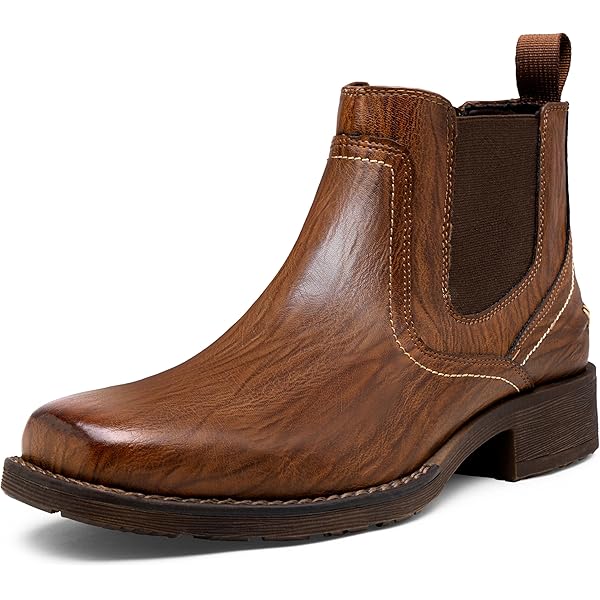 Rieker Herren Chelsea-Stiefel F4662 – Kastanienbraun, Mit Schurwolle Gefüttert & Weicher Sohle