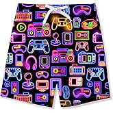 Idgreatim Teens Boys Swim Trunks Quick Dry Beach Swimwear UPF 50+ Board Shorts with Mesh Lining 6-14 Years