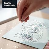 Hemway Silver Holographic Microfine Glitter 100g for Crafts Resin Nails view 6