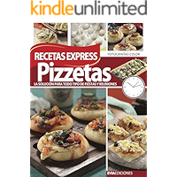 PIZZETAS RECETAS EXPRESS: la solución para todo tipo de fiestas y reuniones (Spanish Edition) book cover PIZZETAS RECETAS EXPRESS: la solución para todo tipo de fiestas y reuniones (Spanish Edition) book cover