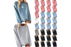 SUMENSUMEN Women's Casual Long Sleeve Fall Tops 2023 Ribbed T-Shirt Thin Sweatshirt Cute Crew Neck Pullover Graphic Tops