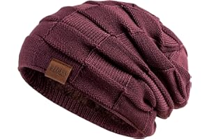 REDESS Beanie Hat for Men and Women Winter Warm Hats Knit Slouchy Thick Skull Cap