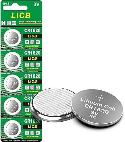 Pile CR1620 Energizer - Une Seule Pile Lithium 3V, Parfaite Pour Vos Petits Appareils électroniques