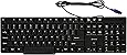 ProHT PS/2 Serial Standard Keyboard (70011), 104 Key Standard Windows Keyboard Works with Windows 98/ME/XP/VISTA/7, Black