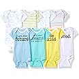 Onesies Brand unisex-baby 8-pack Short Sleeve Mix & Match Bodysuits