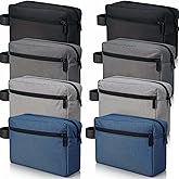 zisiueel 8 Pcs Travel Toiletry Bag for Men Waterproof Grooming Bag Portable Cosmetic Storage Makeup Pouch Organizer with Large Capacity Groomsmen Gifts for Wedding Day