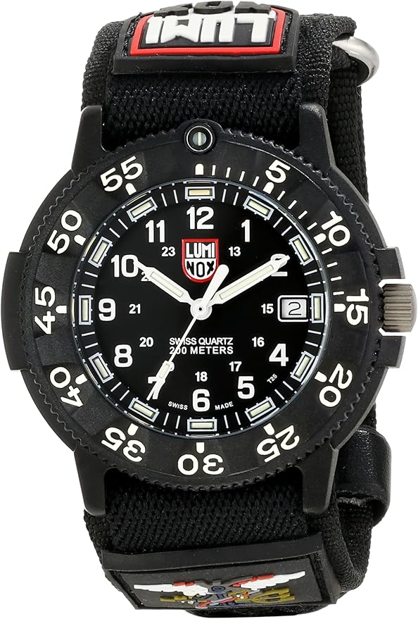 Luminox LU3901 Original Navy Seals II Black Dial Men's Watch Amazon.co