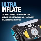 RING ULTRAINFLATE 10 Analogue Tyre Inflator with Wind-Up Power Cable view 3