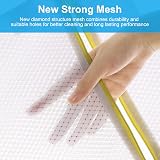 GOGODA Diamond Mesh Laundry Bags 6 PCS Delicates Protector Washer Safe view 4