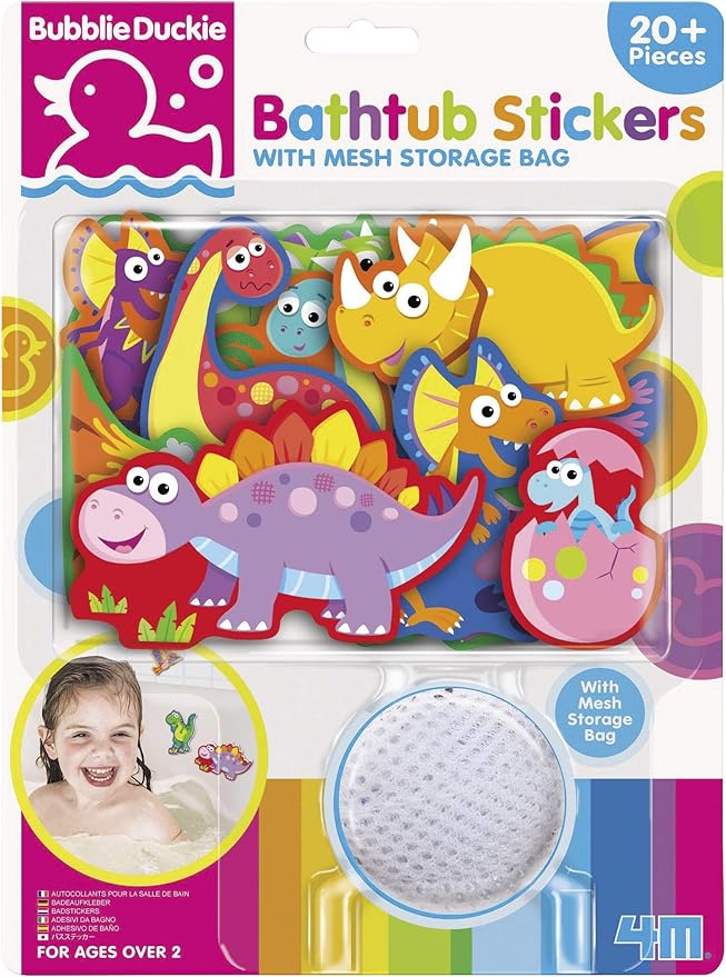 dinosaur foam bath toys