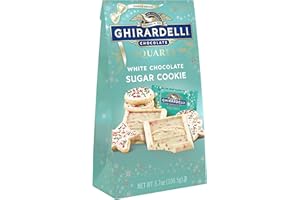GHIRARDELLI CHOCOLATE COMPANY Ghirardelli White Chocolate Sugar Cookie, 3.7 Ounce