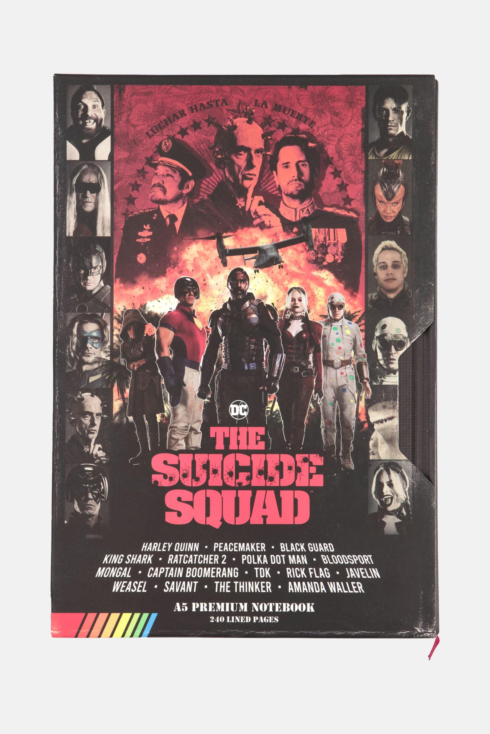 Pyramid International The Suicide Squad Notebook with VHS style Cover and Sticker Pack (King Shark Design) 15x2cm XX Lined Pages – Official Merchandise