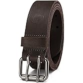 CHAOREN Work Belts for Men Heavy Duty - 1.5" Full Grain Leather Belt Casual - Fully Adjustable, Double Prong