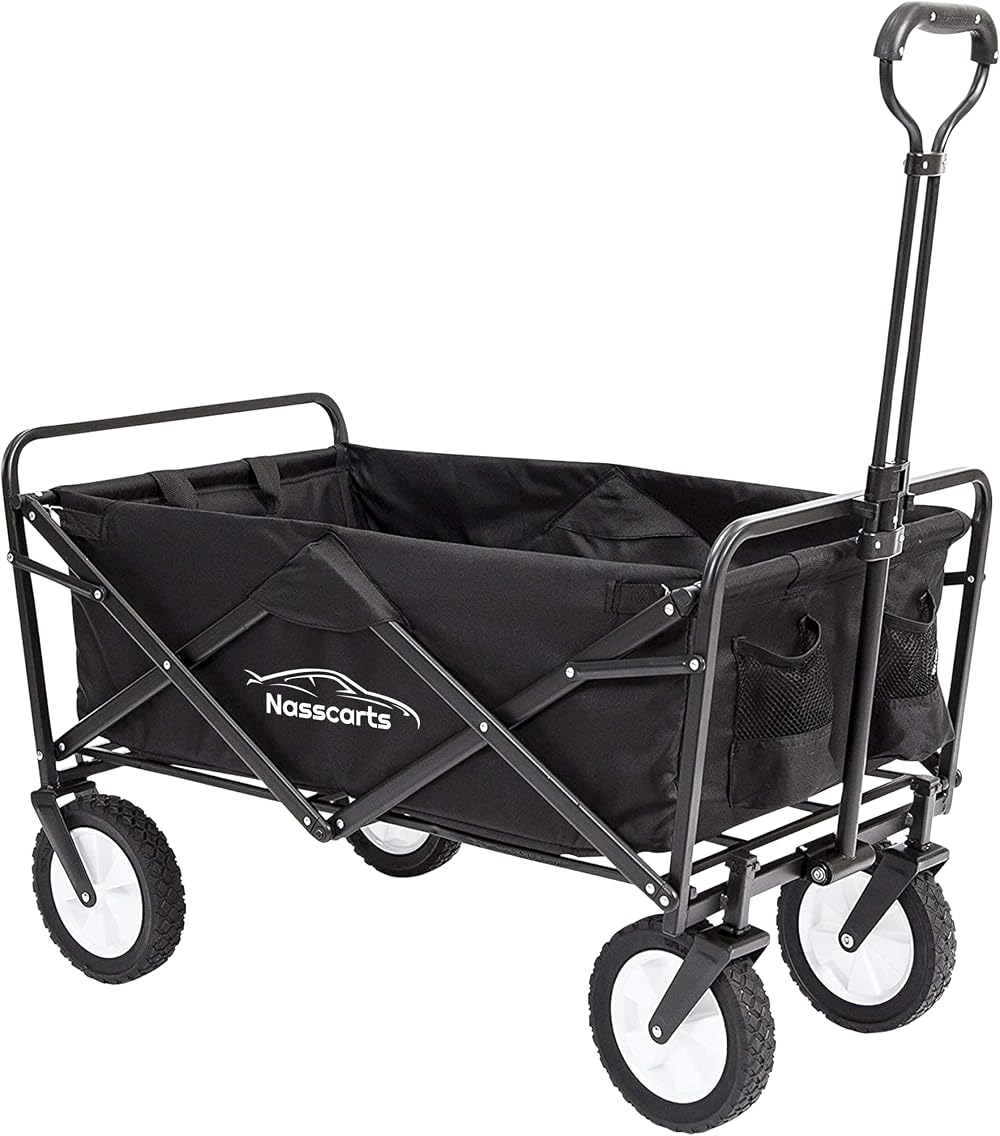 Nasscarts Multi-Purpose Utility Cart - Collapsible Off-Road Wagon
