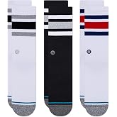 Stance The Boyd Crew Socks 3-Pack, Multicolor, Large