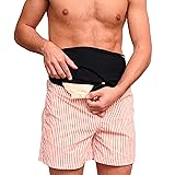 SIIL Ostomy belt for Men & Women, Black. These