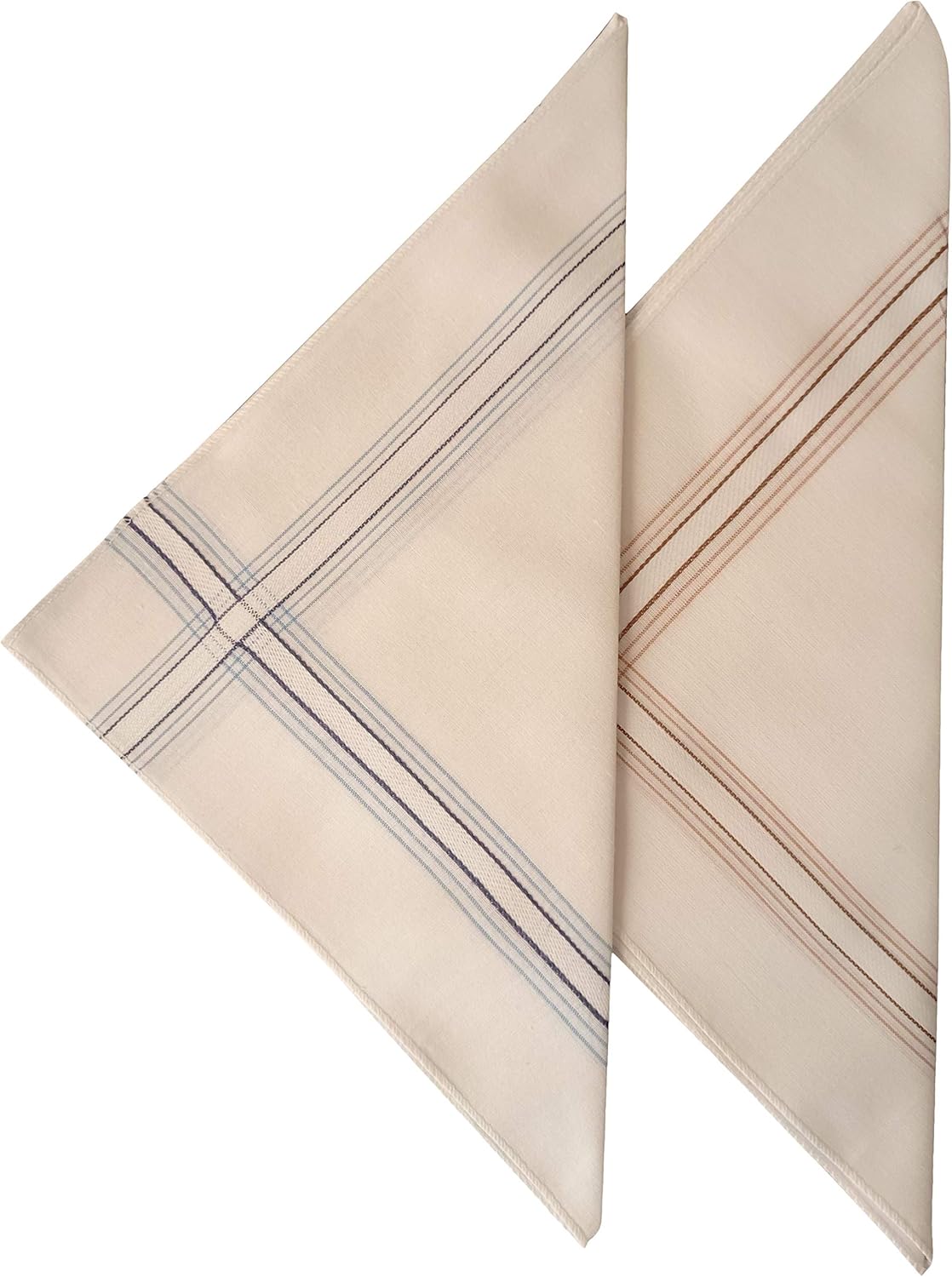 Handkerchiefs Mens Cotton, 12 PACK of Soft Large Durable Hankies, Boxed