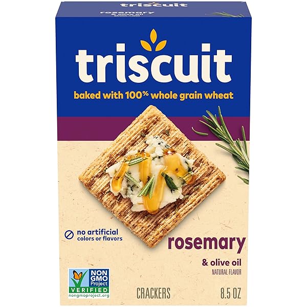 TRISCUIT ROSEMARY & OLIVE OIL WHOLE GRAIN WHEAT...