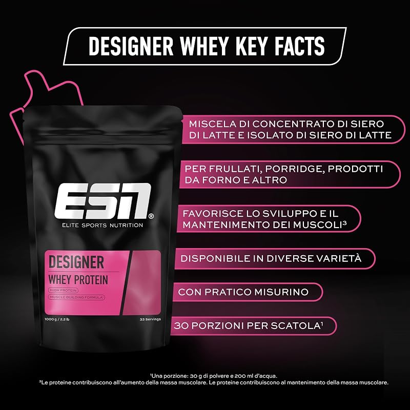 Designer Whey Protein, Cioccolato, 1000 g