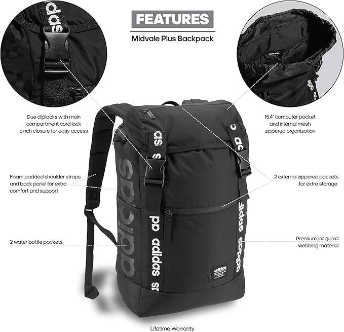 adidas midvale plus backpack