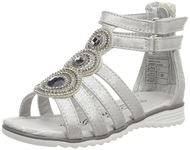 TOM TAILOR Mädchen 4873001 Römersandalen