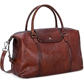 Iswee Genuine Leather Purse Shoulder Bag for Women Satchel Handbag Tote | Large Capacity Soft Leather Hobo Crossbody Bags Luxury Top Handle Vintage Work Travel Bags