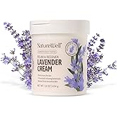 NATURE WELL Lavender Smooth & Soften Moisturizing Cream For Face, Body, & Hands, Calming & Soothing, Infused With Natural Oils & Extracts, Restores Skin Moisture Barrier, 16 Oz