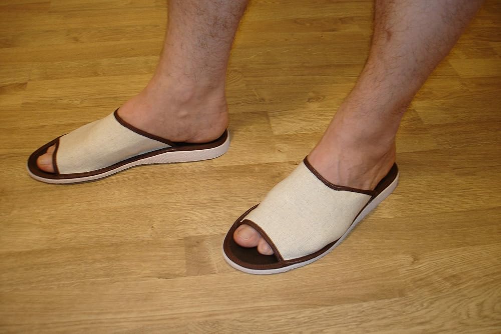 slippers without rubber sole
