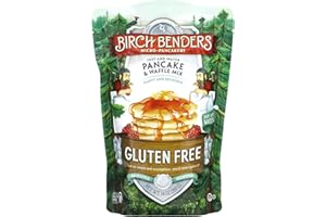 Gluten-Free Pancake and Waffle Mix by Birch Benders,14 Ounce (Pack of 1)