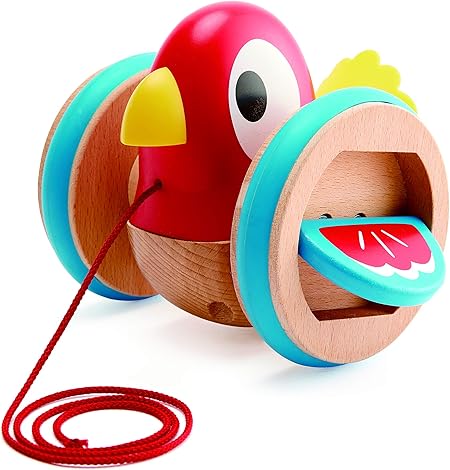 hape baby bird pull along
