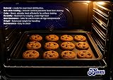 BLUES Set of 3 Non Stick Baking Trays 32 cm Heavy Duty Oven Tray view 4