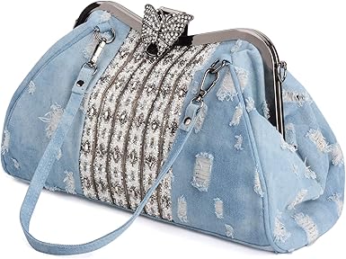 denim blue bag