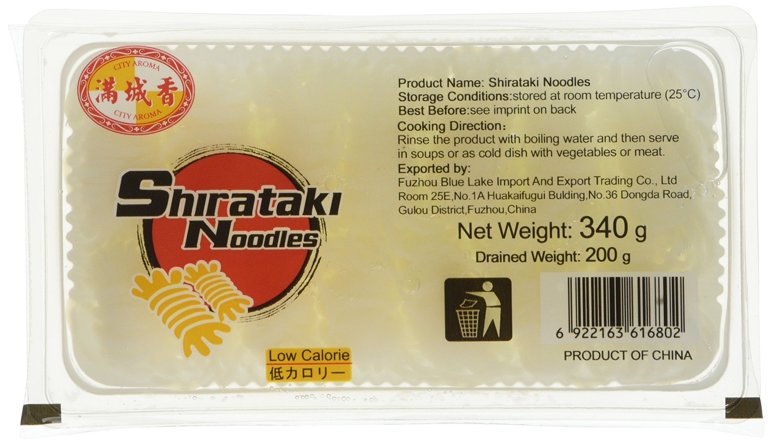 City Aroma Shirataki Noodles, 340 g, Pack of 20 Buy Online in United Arab Emirates at