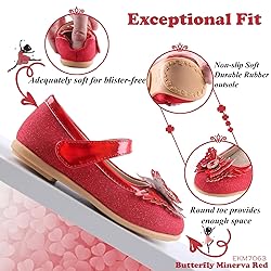 EIGHT KM Toddler Girls Dress Shoes Mary Jane