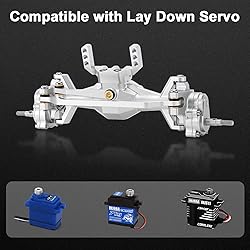 INJORA +5mm Diamond Portal Axles with Lay Down