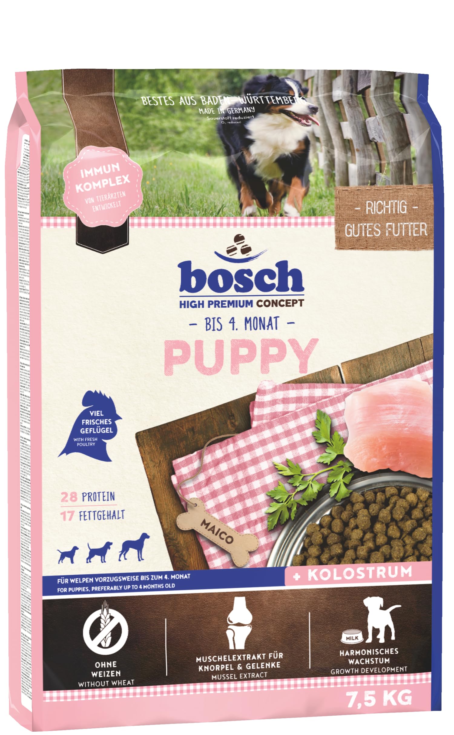 bosch Pet Food HPC Puppy Dry dog food for rearing puppies up to 4 months, 8.00 kg