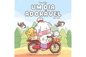 Um dia adorável (Cozy Days) – livro de colorir Coco Wyo (Portuguese Edition)