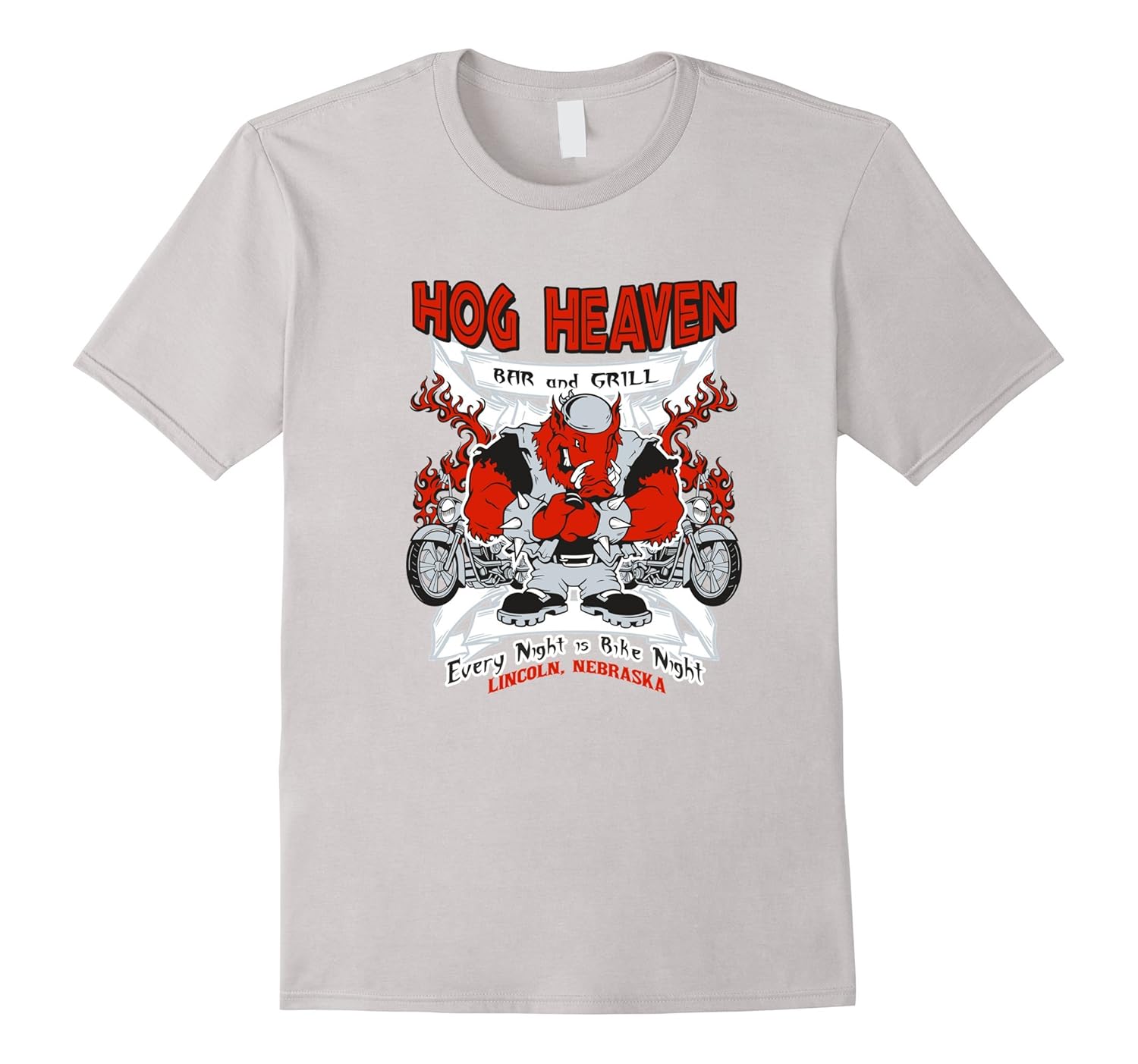 Hog Heaven T Shirts For Women Graphic Tee For Men-Art â Artvinatee