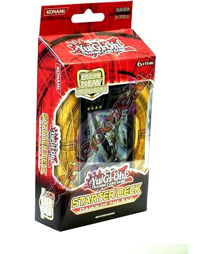 Amazon.com: Yugioh ZEXAL 2011 Starter Deck Dawn of The XYZ New Series New  Monster Type! : Toys & Games