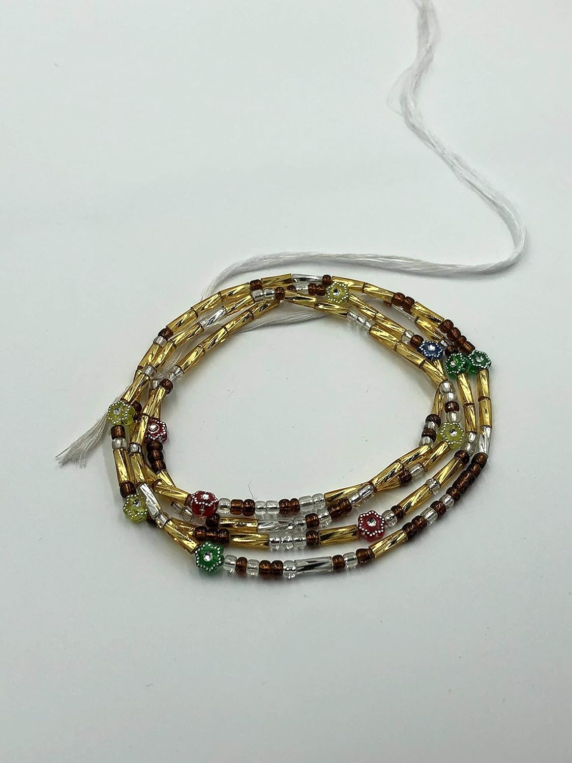 real gold waist beads