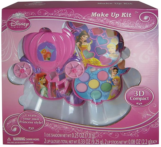 Disney Princess Makeup Kit Gift Set in Slide Out Case Toys