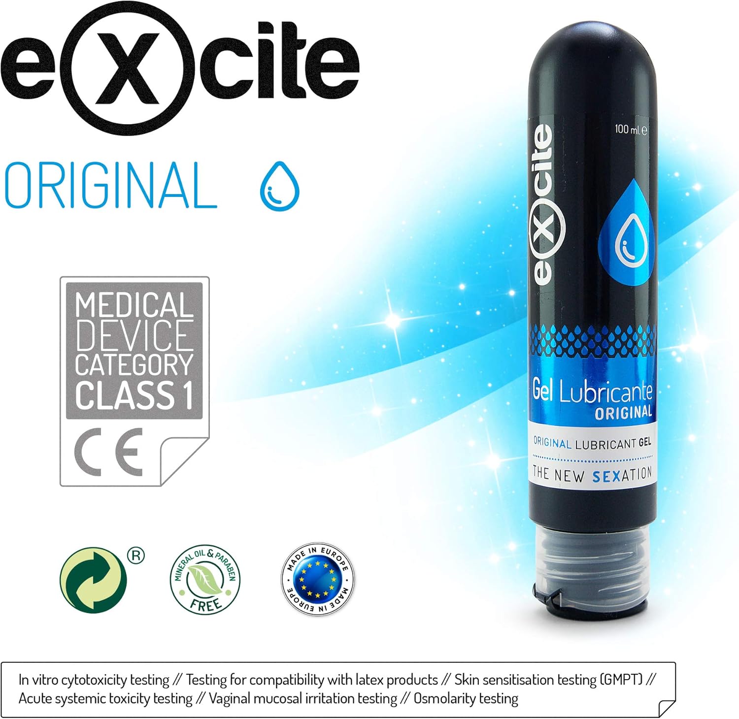 Lubricante neutro Excite por 9,99€