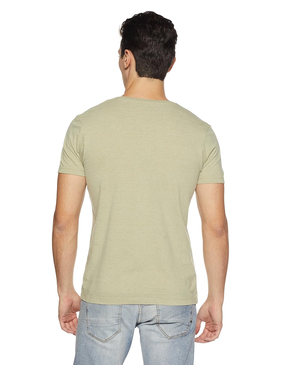 wrangler men's solid regular fit t-shirt