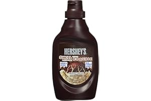 HERSHEY'S Chocolate Syrup Shell Topping, 177 mL